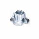 Nut Tee Galvanized 5/16in