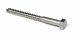 Screw Lag Hex Stainless Steel 1/4 x 2-1/2in