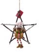Wooden Star Decoration Gingerbread Person (200-2000236)