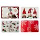 Christmas Table Mats Assorted 8pc (180-4700046)