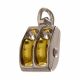 Pulley Double Sheave Swivel 1-1/2in