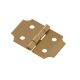 Hinge Ornamental Solid Brass 5/8in