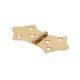 Hinge Ornamental Solid Brass 1-5/16in