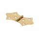 Hinge Ornamental Solid Brass 1-11/16in