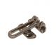 Security Door Guard Satin Nickel