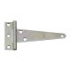 T-Hinge Light Zinc 4in 2pc