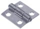 Hinge Fixed Pin Zinc 1-1/2in 2pc