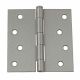 Hinge Door Square Pewter 4in