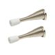 Door Stop Spring Satin Nickel 3in 2pc