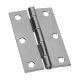 Hinge Fixed Pin Zinc 2-1/2in 2pc