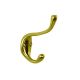 Coat and Hat Hook Heavy Duty Brass