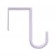 Over the Door Hook Plastic Small White