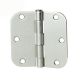 Hinge Door Round Corner Satin Nickel 3-1/2in