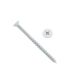 Tapcon Screw CSK  White 1/4in x 1-3/4in